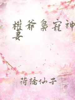 权爷枭宠神秘娇妻