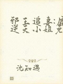 邪王追妻:废材逆天小姐免费阅读