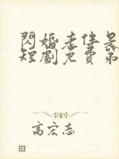 闪婚老伴是豪门短剧免费第16集