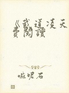 《武道凌天》免费阅读