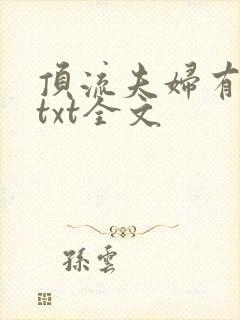 顶流夫妇有点甜txt全文