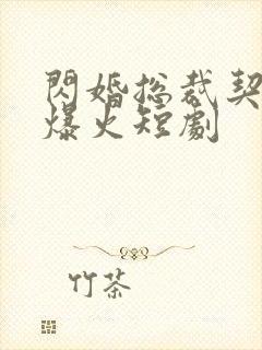 闪婚总裁契约妻爆火短剧