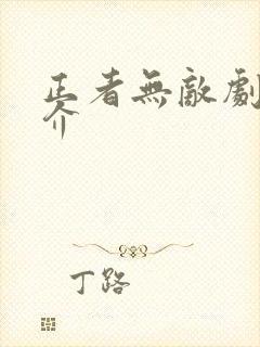 正者无敌剧情简介