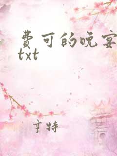 费可的晚宴小说txt