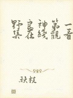 野良神第一季全集在线观看