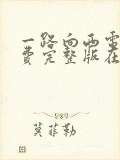 一路向西电影免费完整版在线观看