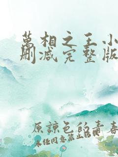 万相之王小说未删减完整版