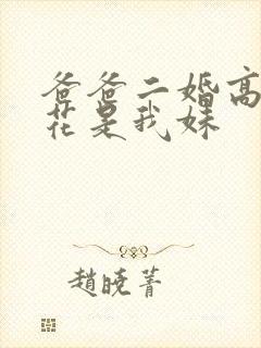 爸爸二婚高冷校花是我妹