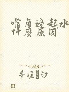 嘴角边起水泡是什么原因