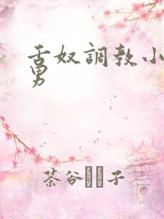 舌奴调教小说双男