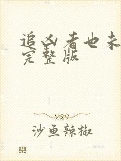 追凶者也未删减完整版