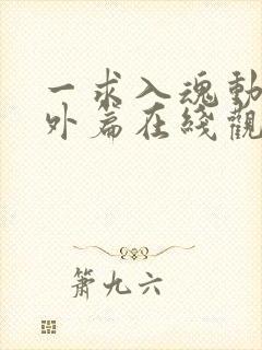 一求入魂动漫番外篇在线观看