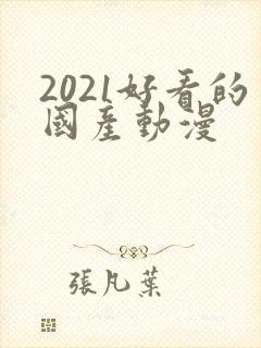 2021好看的国产动漫