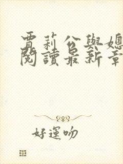 贾莉公与媳全文阅读最新章节更新