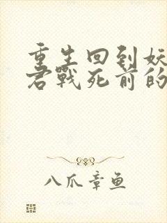 重生回到妖鬼夫君战死前的小说