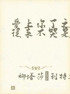 爱上你了之后我从来不哭是什么歌