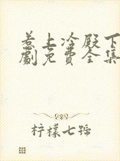 惹上冷殿下电视剧免费全集