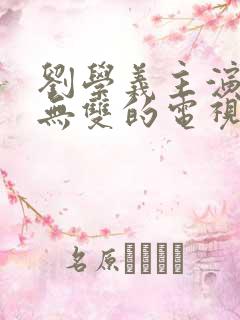 刘学义主演的念无双的电视剧