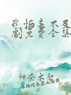 我怕来不及电视剧免费全集免费播放