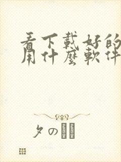 看下载好的漫画用什么软件