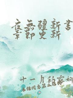 夜无疆新书最新章节更新