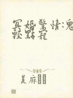 冥婚惊情:鬼夫轻点宠