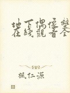 地下偶像双男主在线观看全集