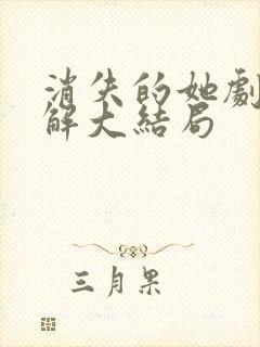 消失的她剧情详解大结局