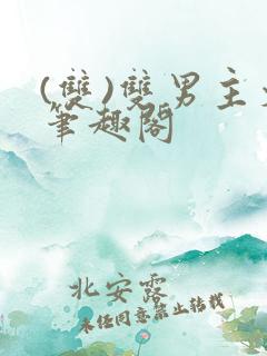 (双)双男主文笔趣阁