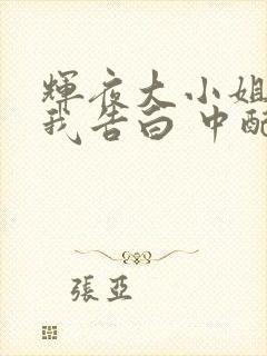 辉夜大小姐想让我告白 中配