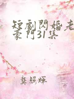 短剧闪婚老公是豪门31集