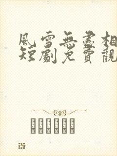 风雪无尽相思情短剧免费观看