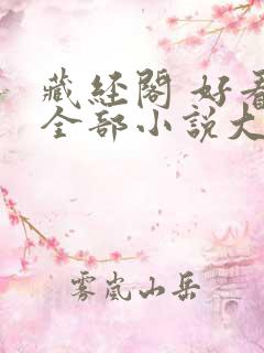 藏经阁 好看的全部小说大全