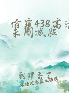 偷窥438高清未删减版