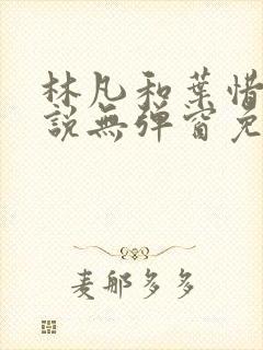 林凡和叶惜的小说无弹窗免费阅读