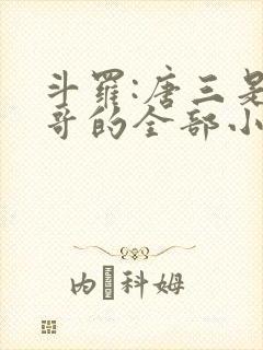 斗罗:唐三是我哥的全部小说