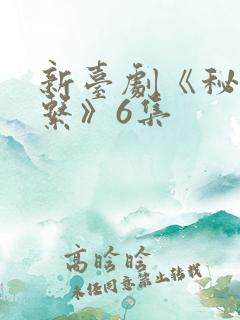 新台剧《秘密关系》6集