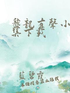 盘龙有声小说全集下载