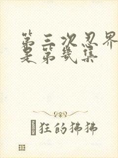 第三次忍界大战是第几集