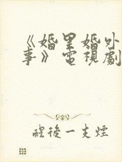 《婚里婚外那些事》电视剧