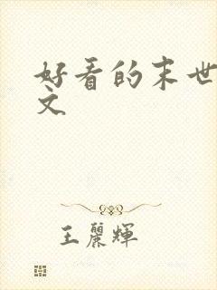 好看的末世空间文