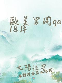 欧美男同gay18片