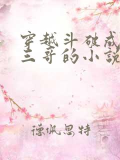 穿越斗破成萧炎三哥的小说