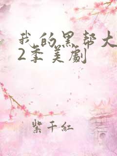 我的黑帮大佬第2季美剧