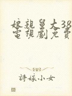 娘亲舅大38集电视剧免费