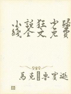 小说狂少归来在线全文免费阅读