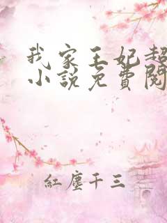 我家王妃超厉害小说免费阅读