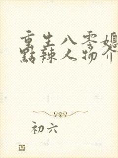 重生八零媳妇有点辣人物介绍