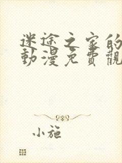 迷途之家的姐姐动漫免费观看高清动漫