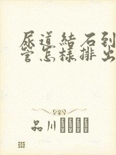 尿道结石到了尿管怎样排出